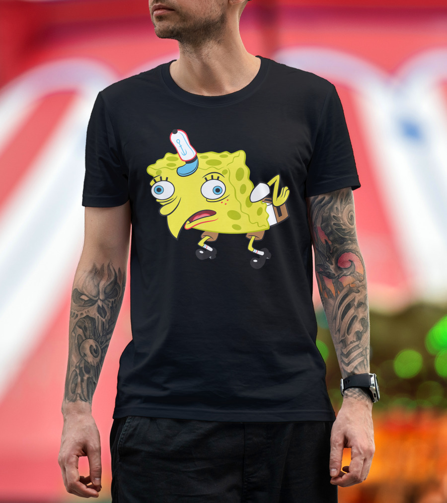 Spongebob Isnt Even 5R Meme Mashup T-Shirt