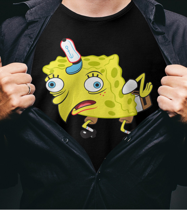 Spongebob Isnt Even 5R Meme Mashup T-Shirt