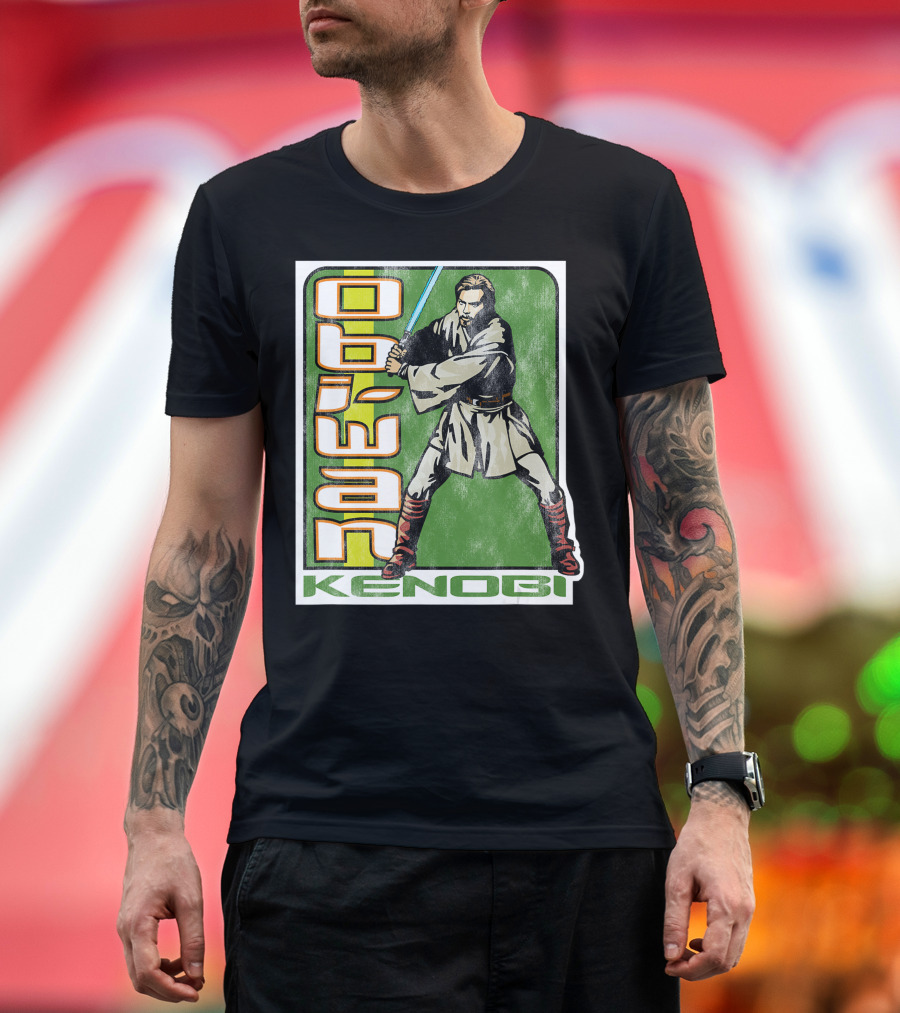 Obi Wan Kenobi Star Wars Attack of the Clones T-Shirt