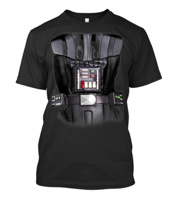 Darth Vader Star Wars Armor Chest Plate Details T-Shirt