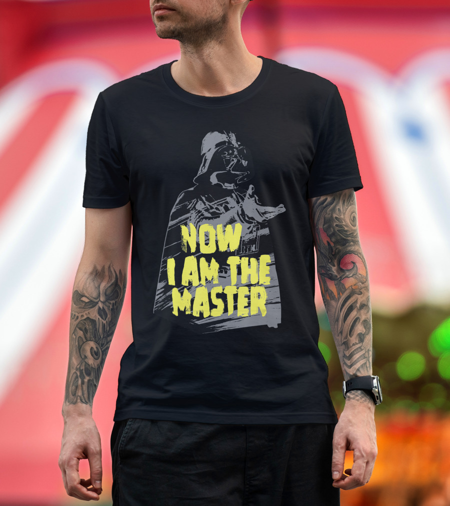 Star Wars Darth Vader Now I Am The Master T-Shirt
