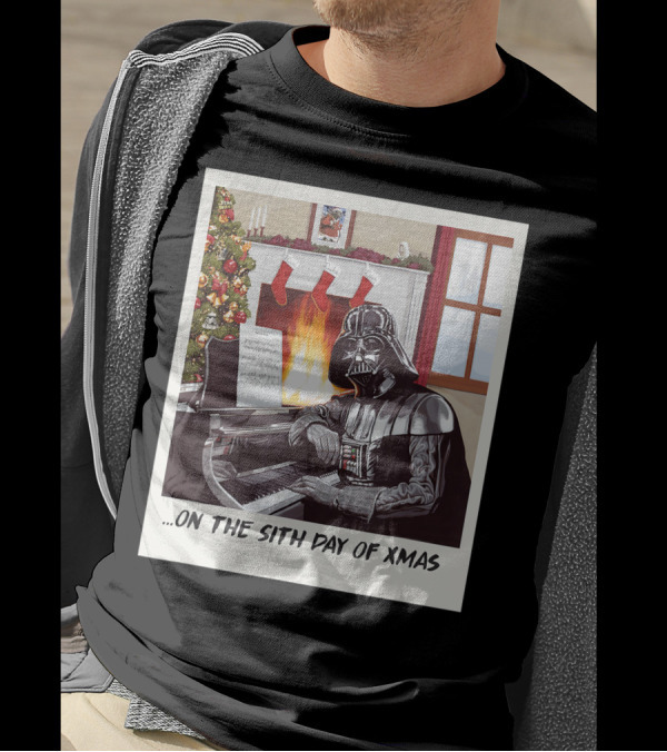Star Wars Darth Vader On The Sith Day Of Xmas Holiday T-Shirt
