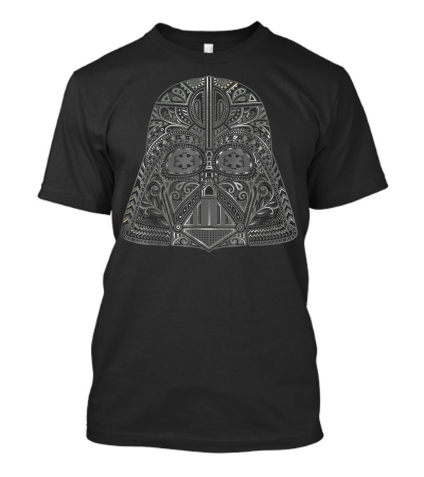 Star Wars Darth Vader Intricate Sugar Skull Helmet T-Shirt