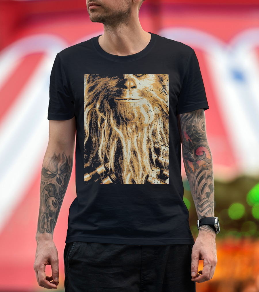 Star Wars Han Solo Chewbacca Co-Pilot Movie T-Shirt