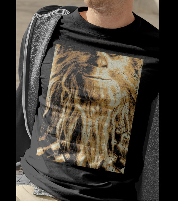 Star Wars Han Solo Chewbacca Co-Pilot Movie T-Shirt
