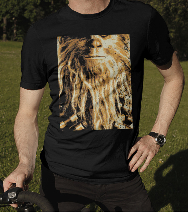 Star Wars Han Solo Chewbacca Co-Pilot Movie T-Shirt