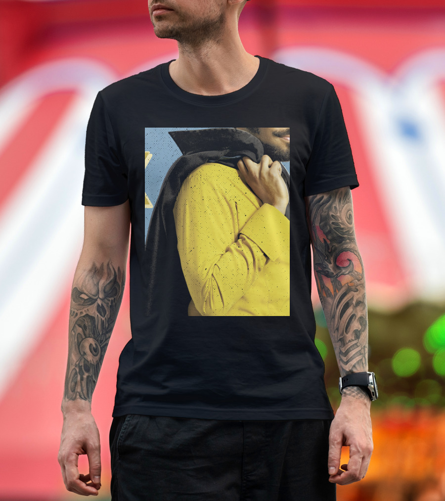 Star Wars Han Solo Movie Lando Calrissian Yellow T-Shirt
