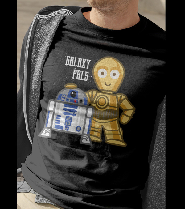 R2 D2 And C 3Po Galaxy Pals Star Wars T-Shirt