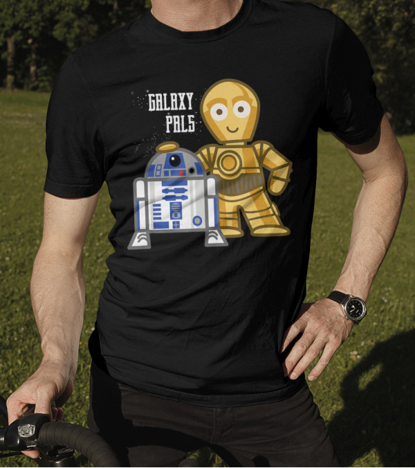 R2 D2 And C 3Po Galaxy Pals Star Wars T-Shirt