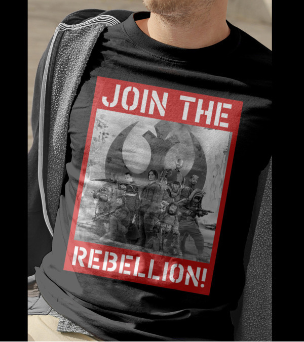 Join The Rebellion Star Wars Rogue One Rebel Alliance Force T-Shirt