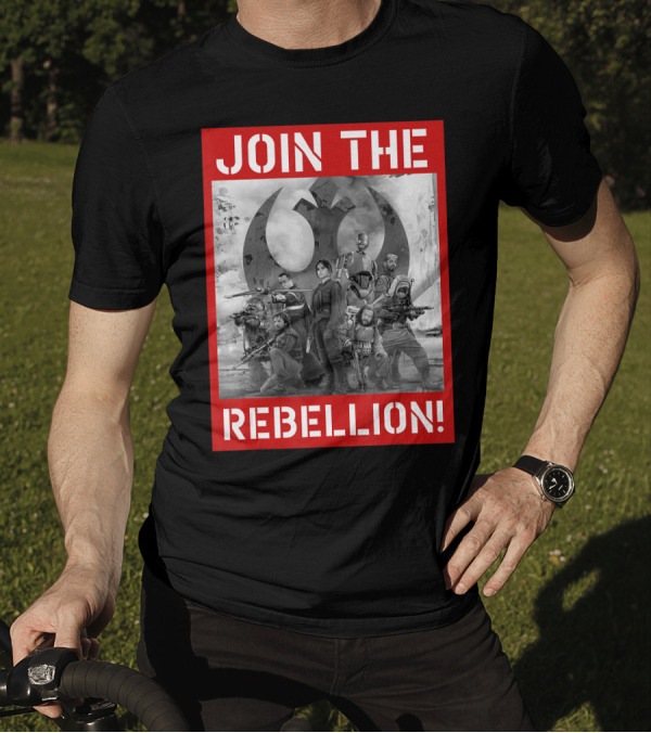 Join The Rebellion Star Wars Rogue One Rebel Alliance Force T-Shirt
