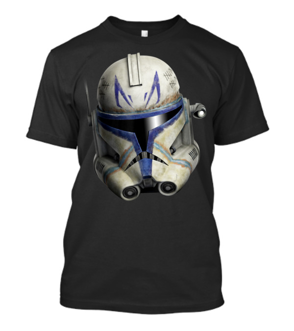 Star Wars The Clone Wars Clone Captain Rex Helmet T-Shirt