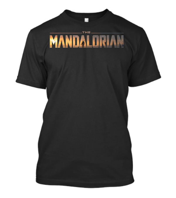 Star Wars The Mandalorian Sunset Silhouette Series Cc T-Shirt