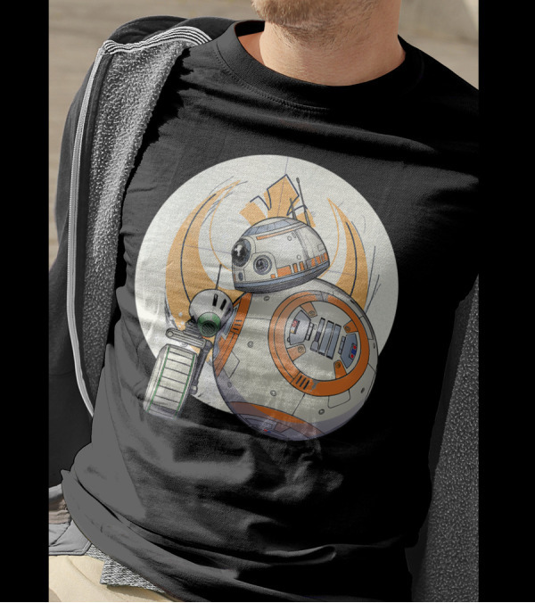 Star Wars The Rise Of Skywalker BB-8 D-O Droid Friends Rebel Alliance T-Shirt