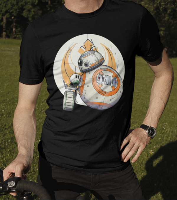 Star Wars The Rise Of Skywalker BB-8 D-O Droid Friends Rebel Alliance T-Shirt