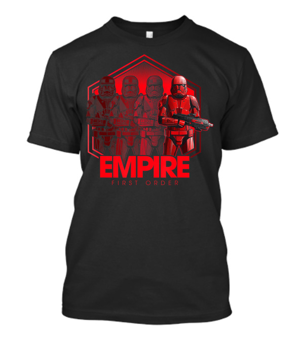 Empire First Order Star Wars The Rise Of Skywalker Red Sith Trooper Reflection T-Shirt