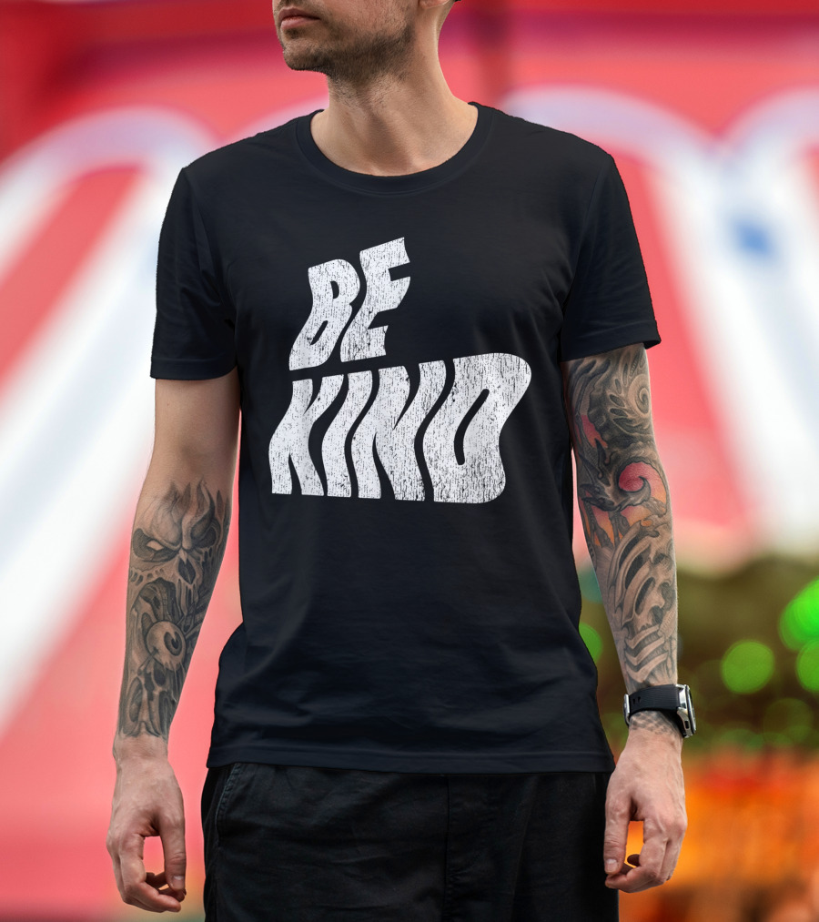 Be Kind Motivational and Inspirational Text T-Shirt
