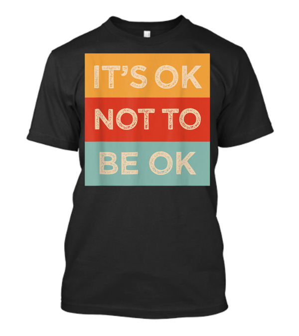 It's Ok Not To Be Ok Autism Puzzle Aspies Aspergers T-Shirt