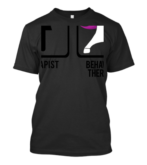 Behavioral Therapist Unicorn Dabbing Aba Dab Dab T-Shirt