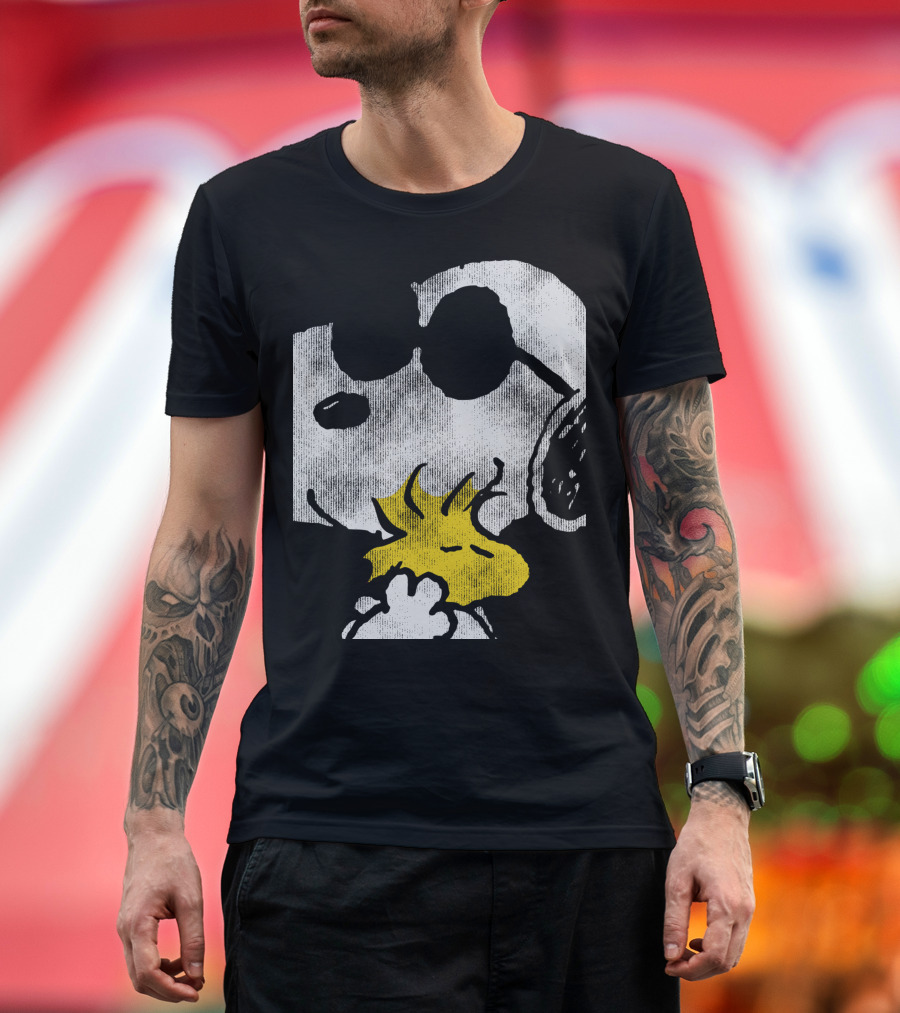 Peanuts Snoopy and Woodstock Valentines All I Want Is You T-Shirt