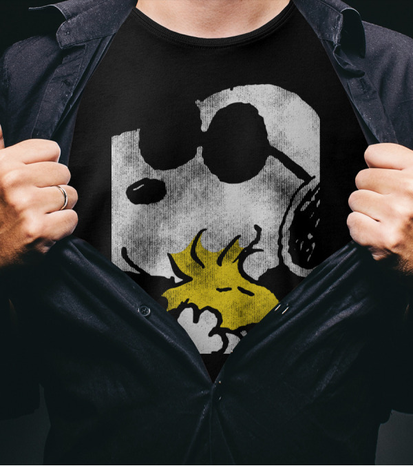 Peanuts Snoopy And Woodstock Valentines All I Want Is You T-Shirt