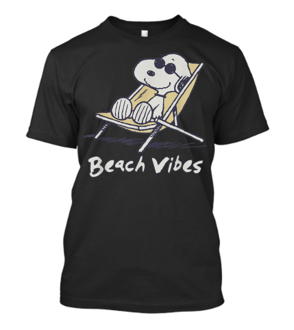 Snoopy Beach Vibes Peanuts Family Fun T-Shirt