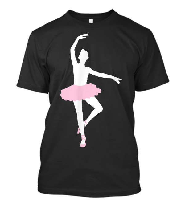 Ballet Dancer Pointe Shoes Tutu T-Shirt