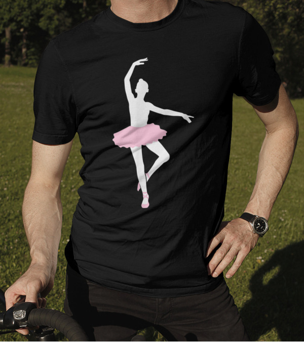 Ballet Dancer Pointe Shoes Tutu T-Shirt