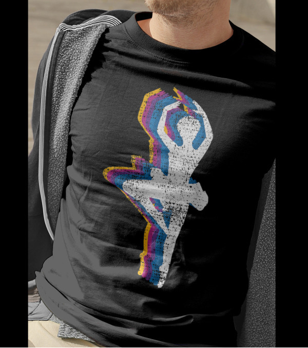 Ballet Dancer Multicolored T-Shirt
