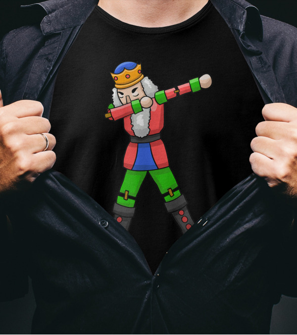 Nutcracker King Dabbing Pose T-Shirt
