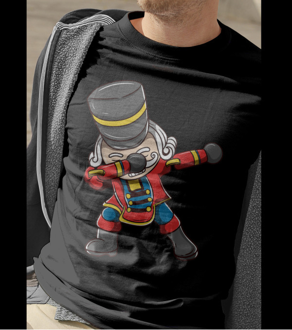 Dabbing Nutcracker Squad Holiday Dance Move T-Shirt
