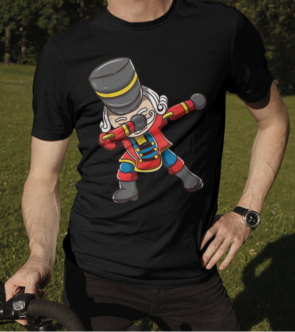 Dabbing Nutcracker Squad Holiday Dance Move T-Shirt
