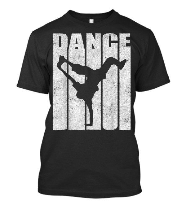Hip Hop Breakdance B Boy Dance Silhouette Cool T-Shirt