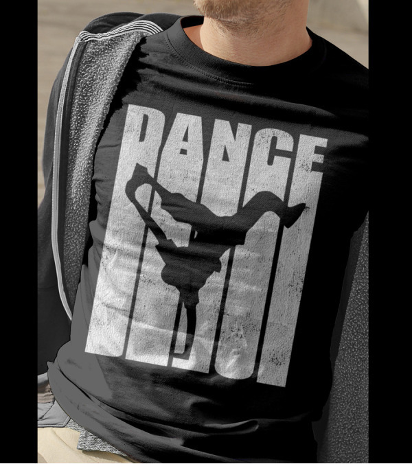 Hip Hop Breakdance B Boy Dance Silhouette Cool T-Shirt