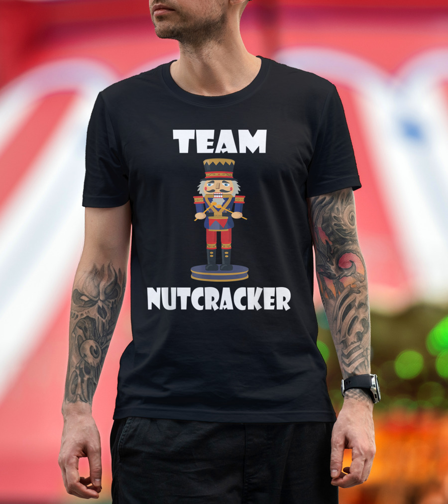 Team Nutcracker Christmas Ballet Soldier T-Shirt