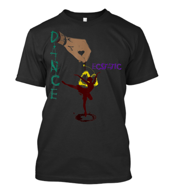 Dance Ecstatic Ballerina Freestyle Tutu Dancing T-Shirt