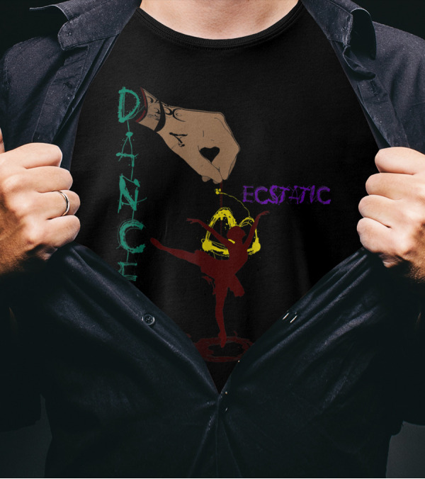 Dance Ecstatic Ballerina Freestyle Tutu Dancing T-Shirt