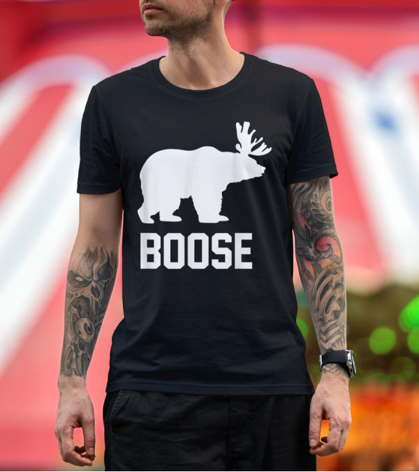 Premium T-Shirt: Boose Bear Moose Hybrid T-Shirt Boose Bear Moose Hybrid T-Shirt