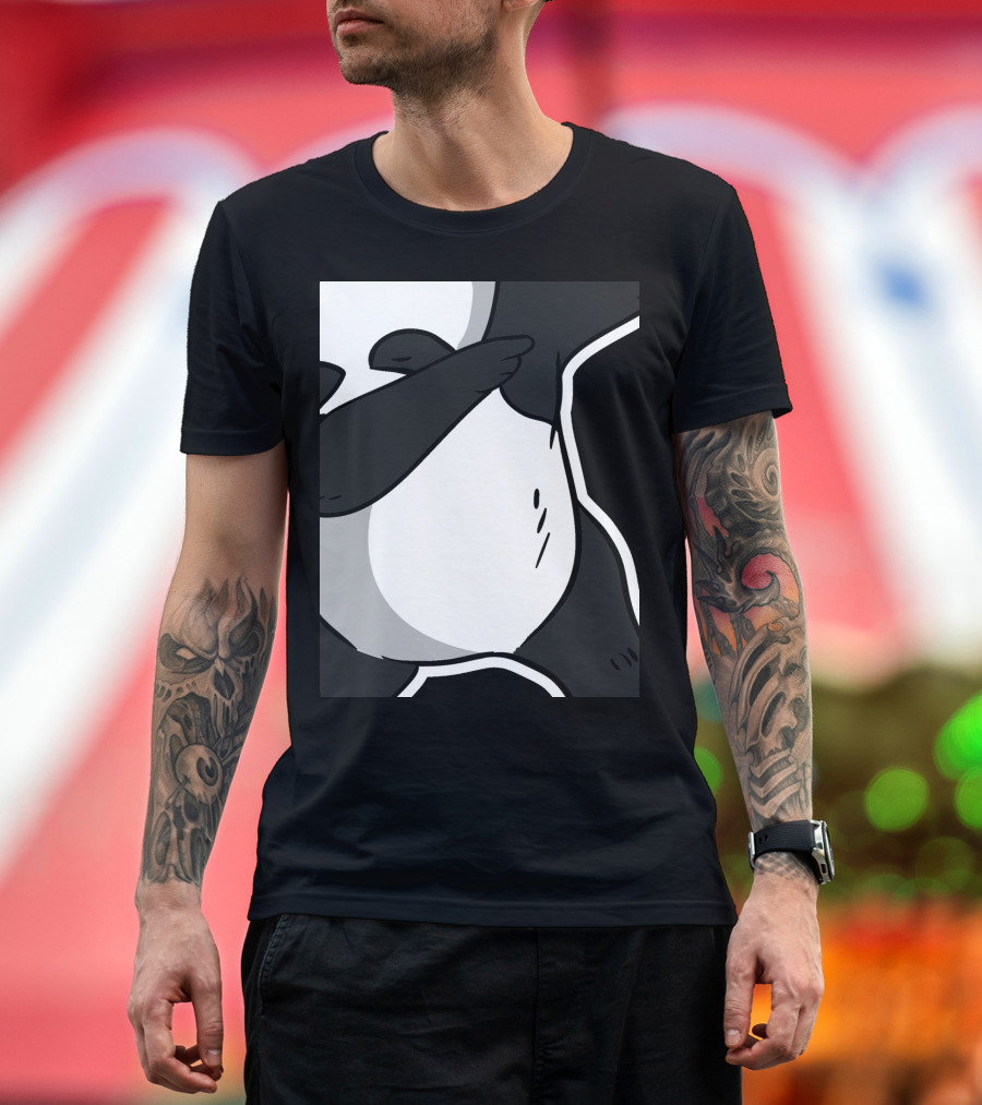 Dabbing Pandacorn Dab Dance Panda Unicorn Hybrid T-Shirt