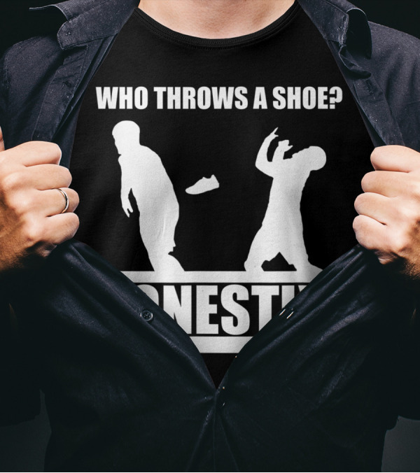 Who Throws A Shoe Honestly Silhouettes Challenge T-Shirt