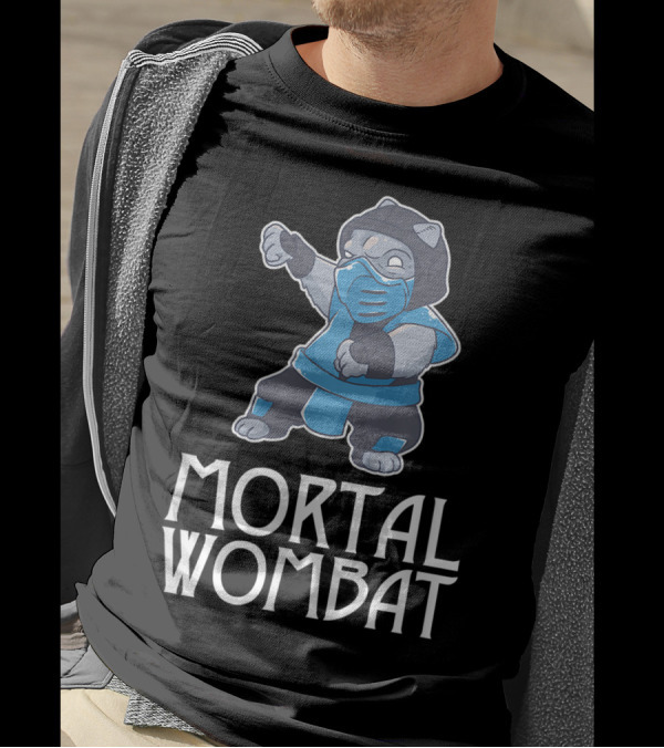 Mortal Wombat Sub Marsupial Bear Zero Combat T-Shirt