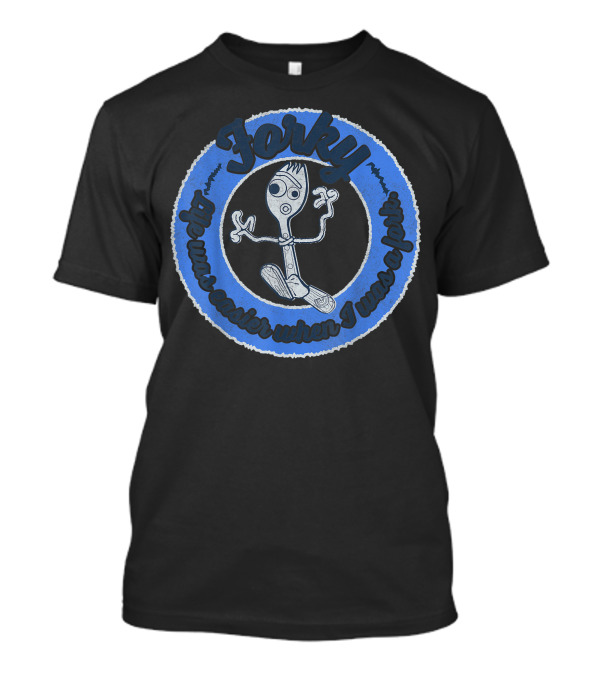 Disney Pixar Toy Story 4 Forky Life Was Easier When I Was A Fork T-Shirt