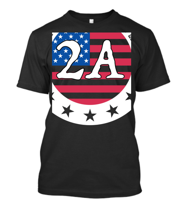 2A Stars And Stripes US Flag T-Shirt