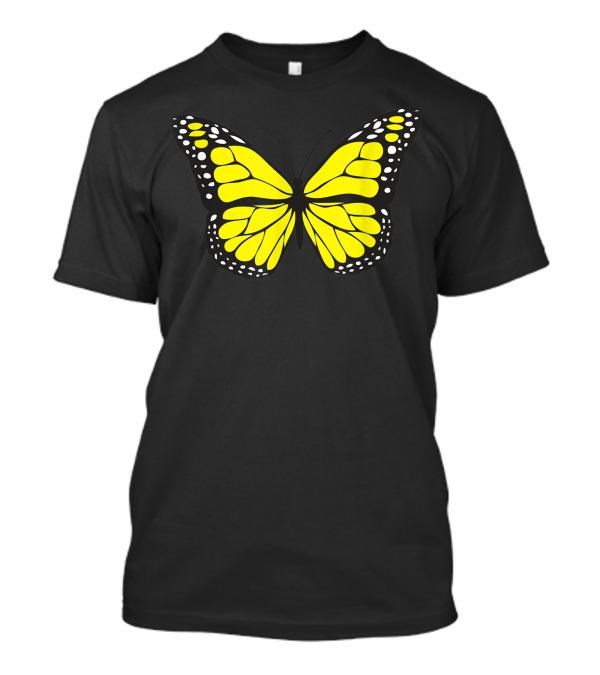 Beautiful Yellow Magic Butterfly T-Shirt