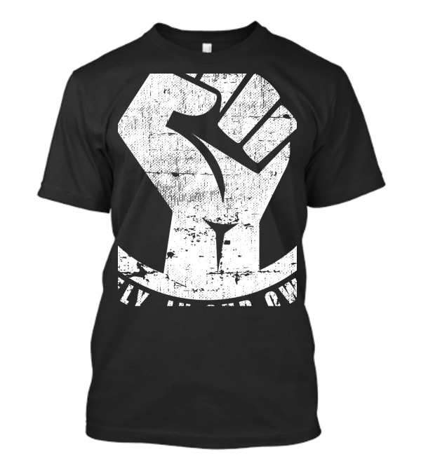 Introvert Introverts Unite Separately In Our Own Homes Fist T-Shirt