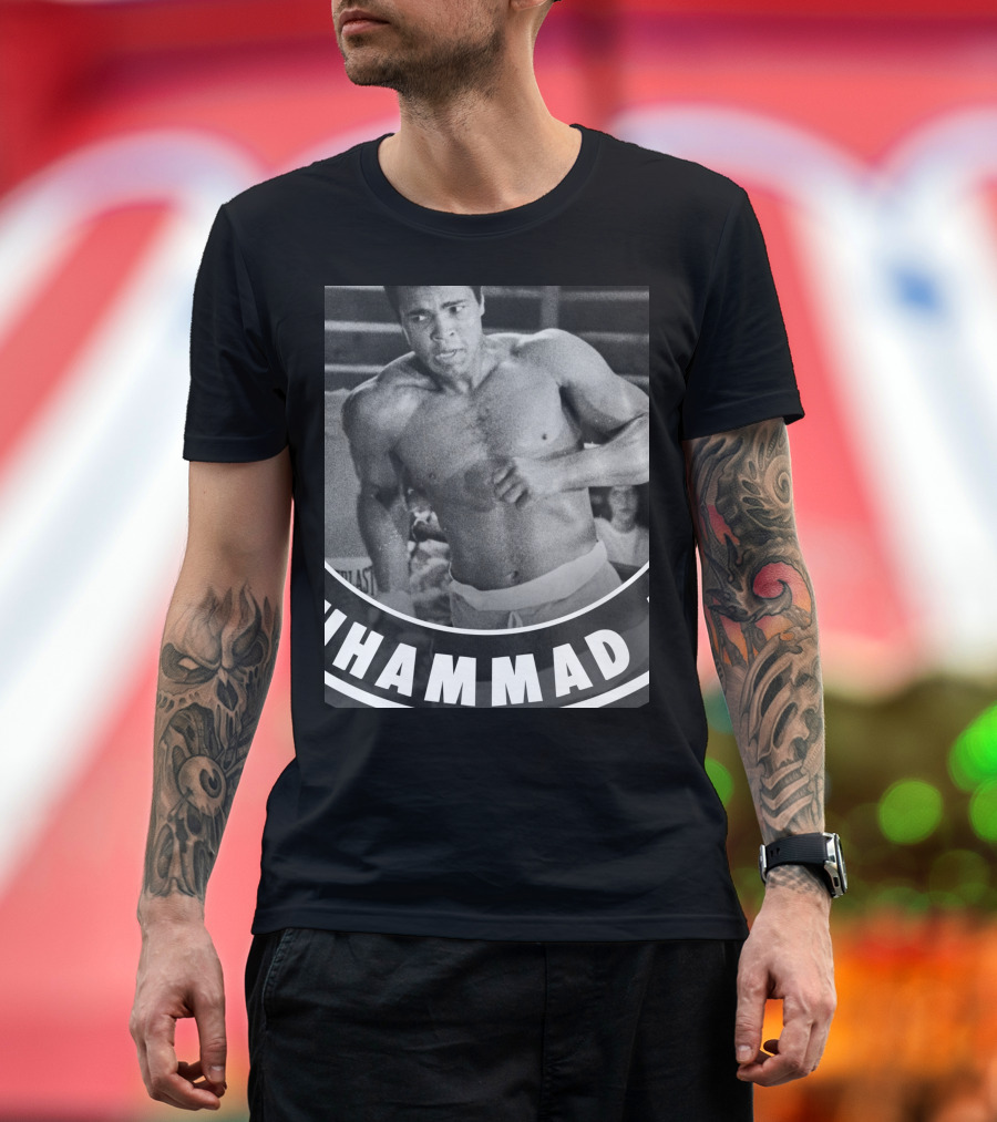 Muhammad Ali The Greatest Of All Time Boxing Legend Iconic Pose T-Shirt