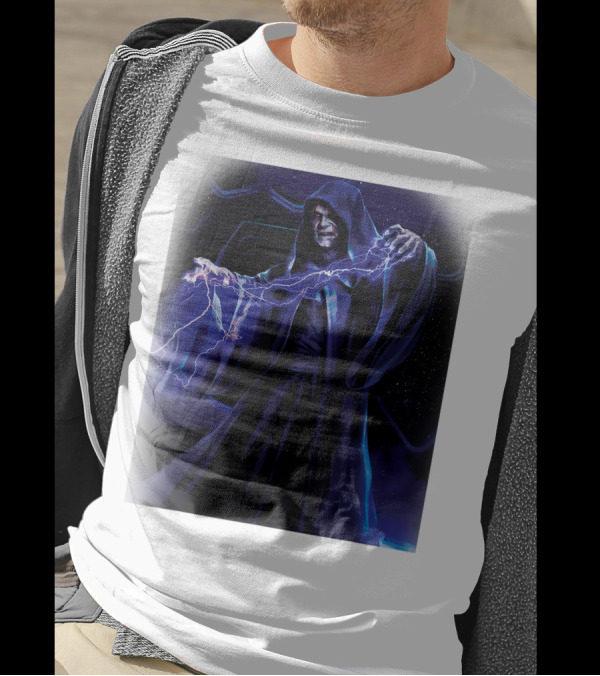 Emperor Palpatine Darth Sidious Force Lightning Star Wars T-Shirt