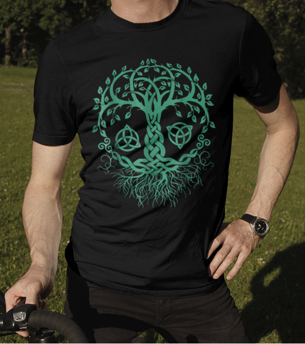 Celtic Knot Tree Of Life Viking Symbolism T-Shirt