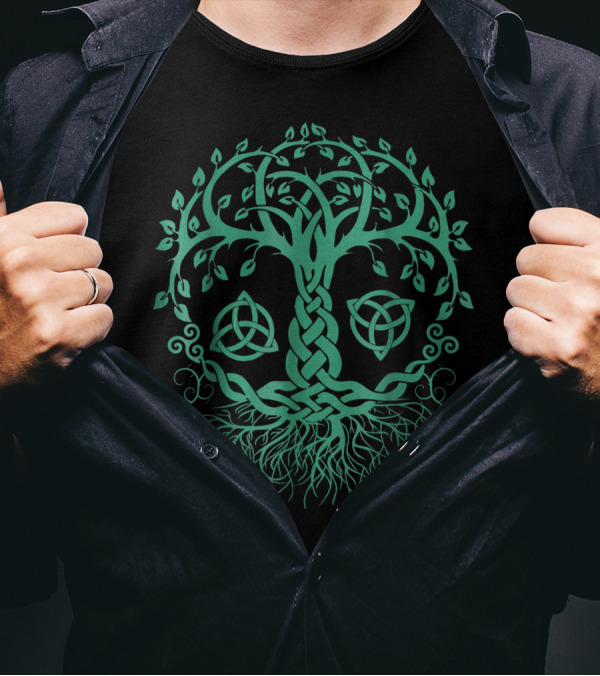 Celtic Knot Tree Of Life Viking Symbolism T-Shirt