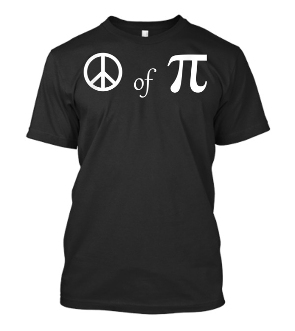 Peace Of Pi Math Symbol Pun Pie T-Shirt